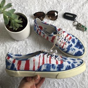 Men's American Eagle Tie Dye Sneakers 10